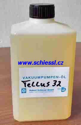 více o produktu - Olej vývěvový TELLUS 32 (ISO VG 32 NUTO H32), 0,5L, Shell